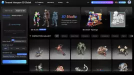 Tencent представила инструмент для создания 3D-объектов с ИИ, чтобы поддержать творческих специалистов