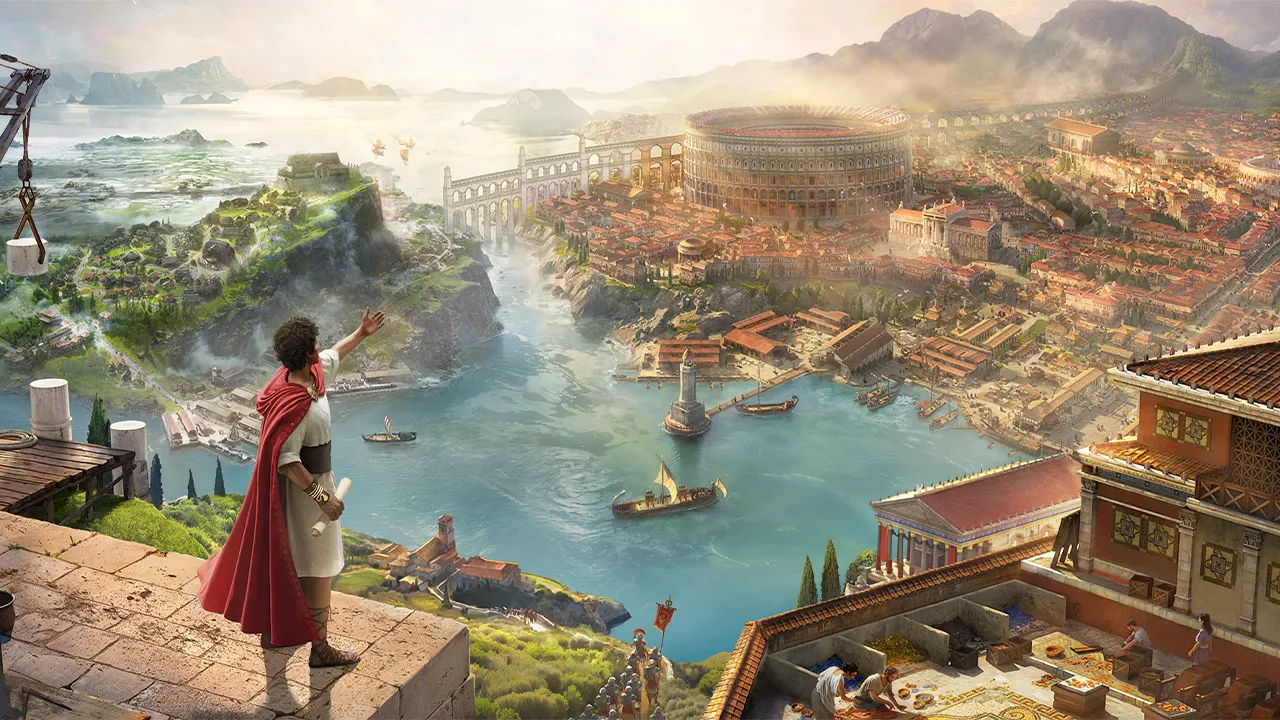 Ubisoft утверждает, что в Anno 117: Pax Romana случайно попало изображение, созданное искусственным интеллектом.